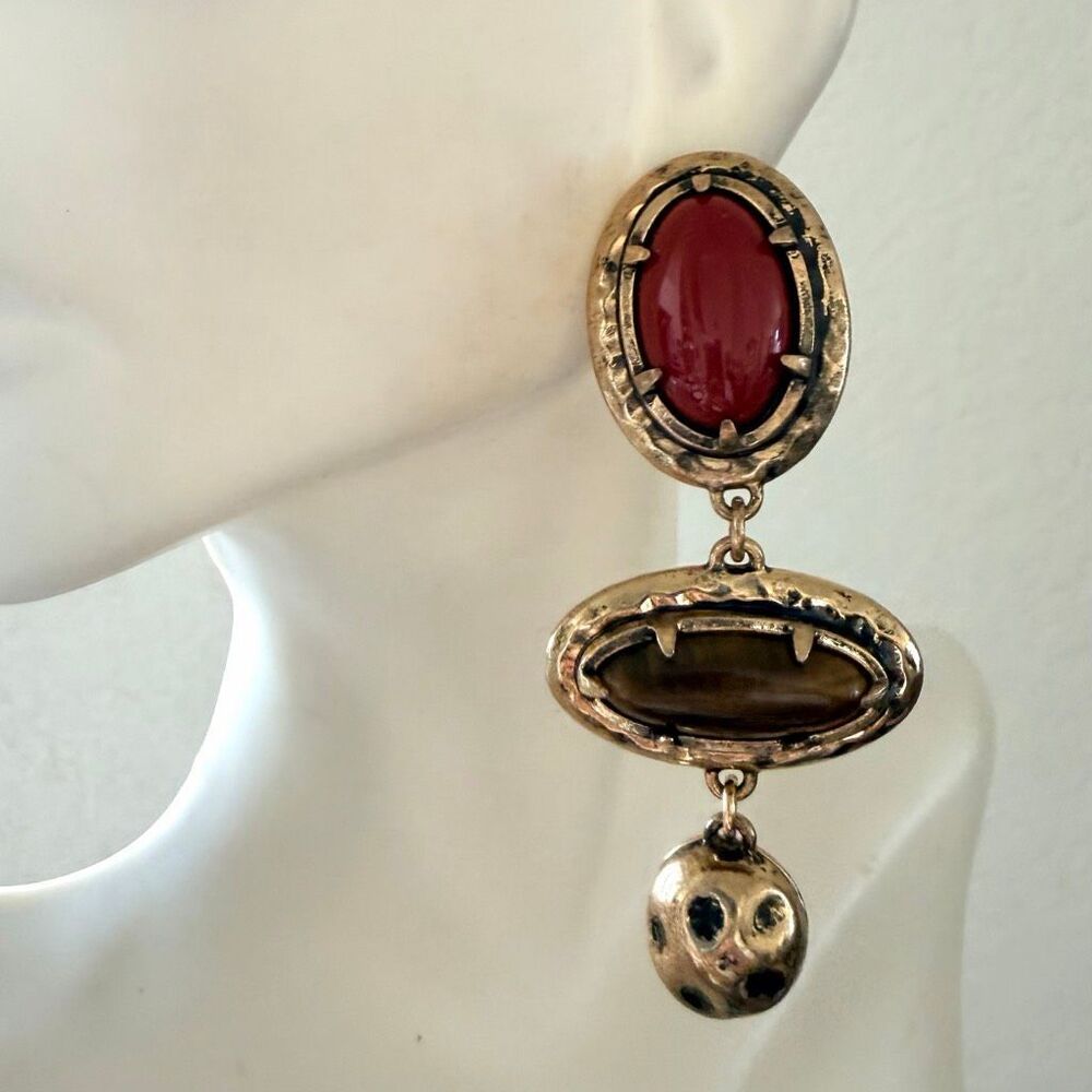 Statement Dangle Earrings - Picture 1 of 5